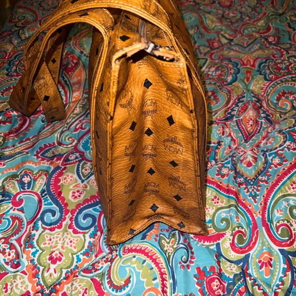 MCM🧡🤎Vintage Visetos Shopper Tote - Picture 3 of 8